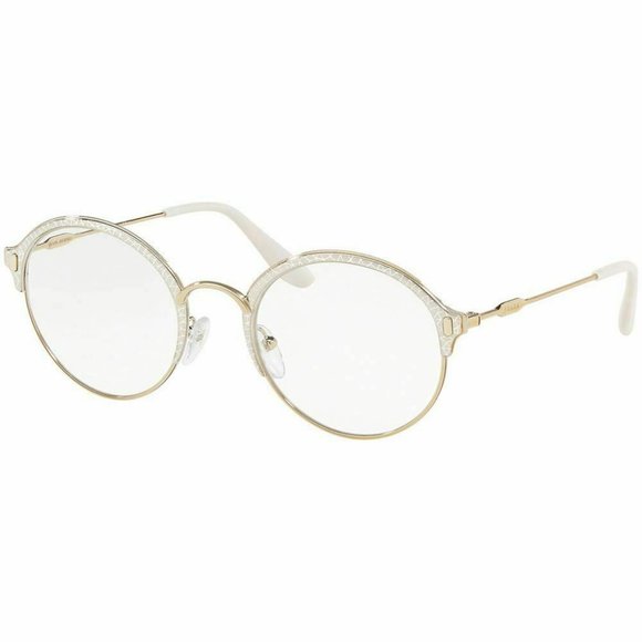 gold prada glasses